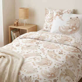 Housse de couette percale RONRON