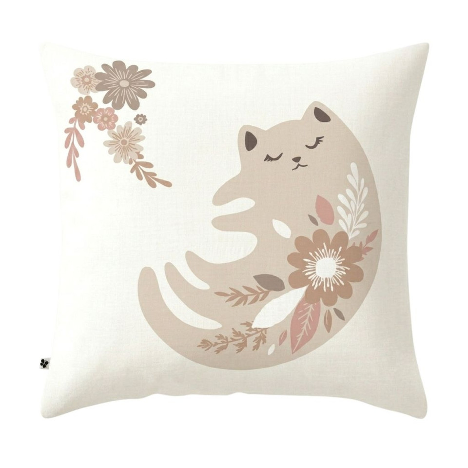 Taie d'oreiller percale RONRON