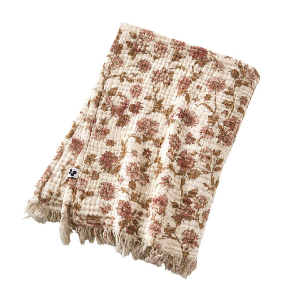 Plaid gaze de coton SANA