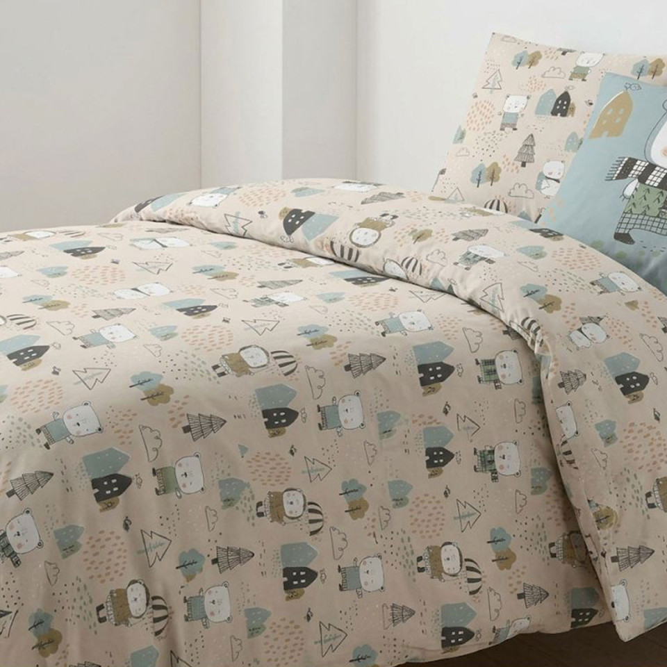 Housse de couette en coton TEDDY