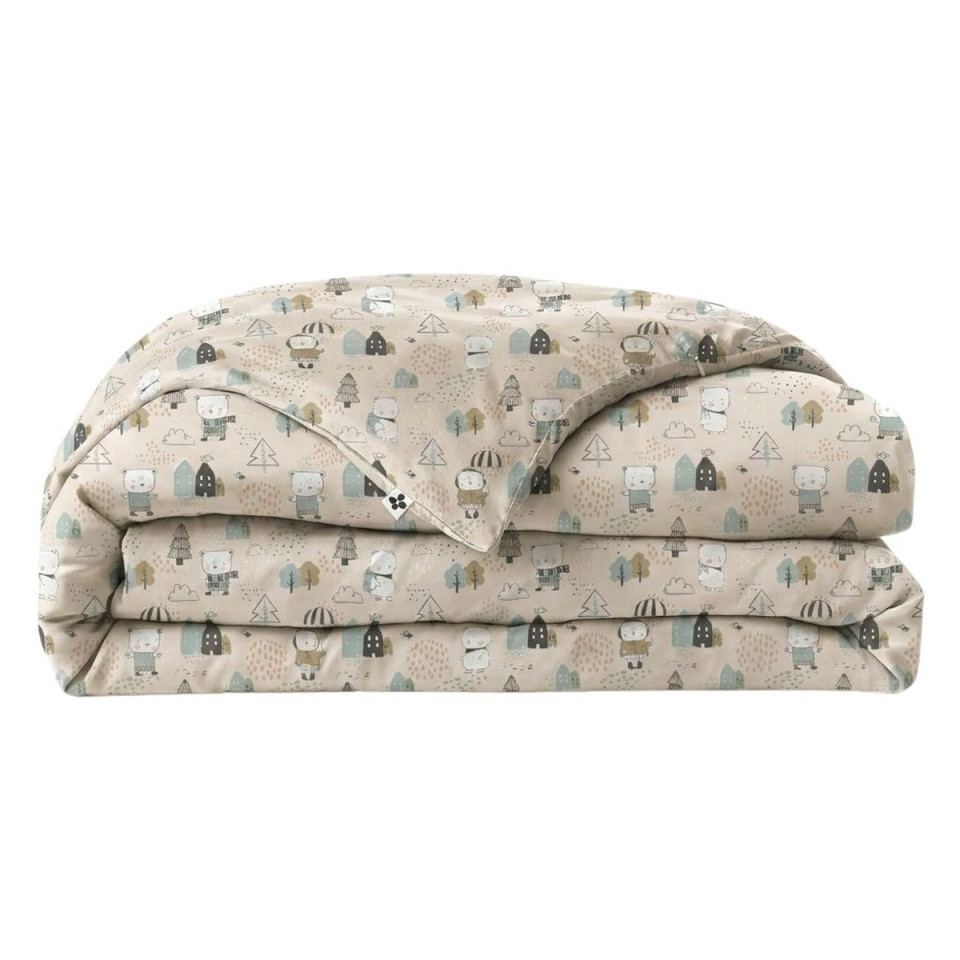 Housse de couette en coton TEDDY