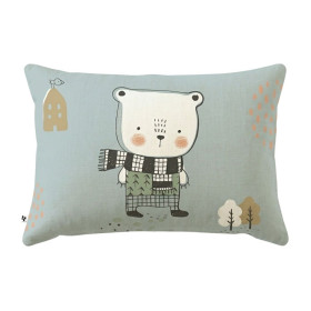 Taie d'oreiller en coton TEDDY