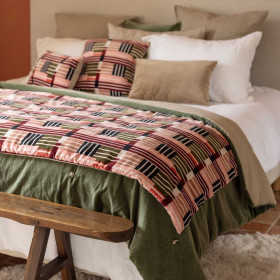 Coussin en Velours Imprimé EREN  