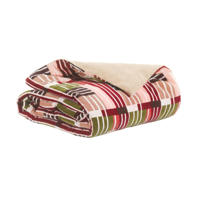 Plaid en Velours Imprimé EREN  
