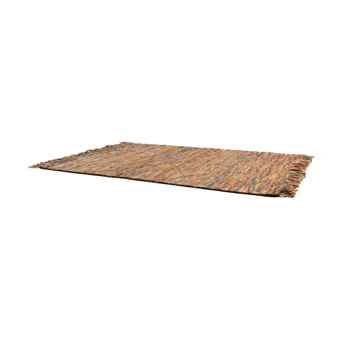 Tapis laine et jute Keanu tissage artisanal