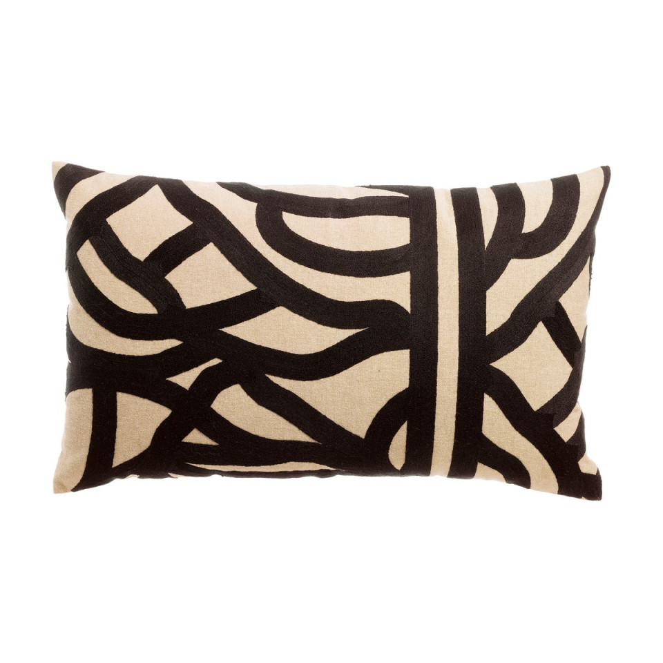 Coussin en Coton Brodé EZIA  
