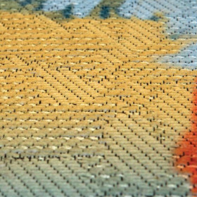 Tapis imprimé oiseaux LOLA