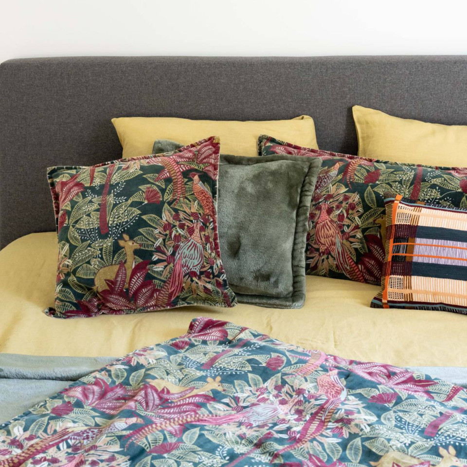 Coussin en Coton Imprimé EWAN  