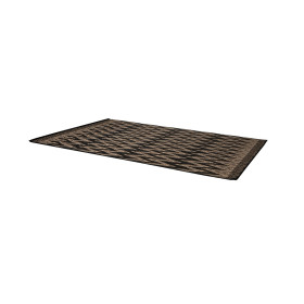 Tapis chevrons tissé LOU