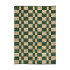 Tapis damier jute et laine Milena