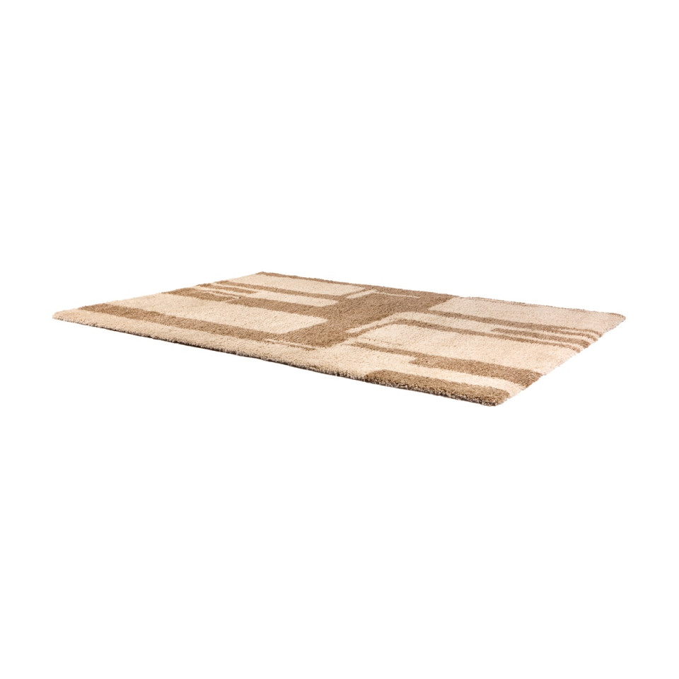 Tapis à mèches abstrait NESMA