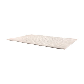 Tapis quadrillage aspect laine ANTONIO