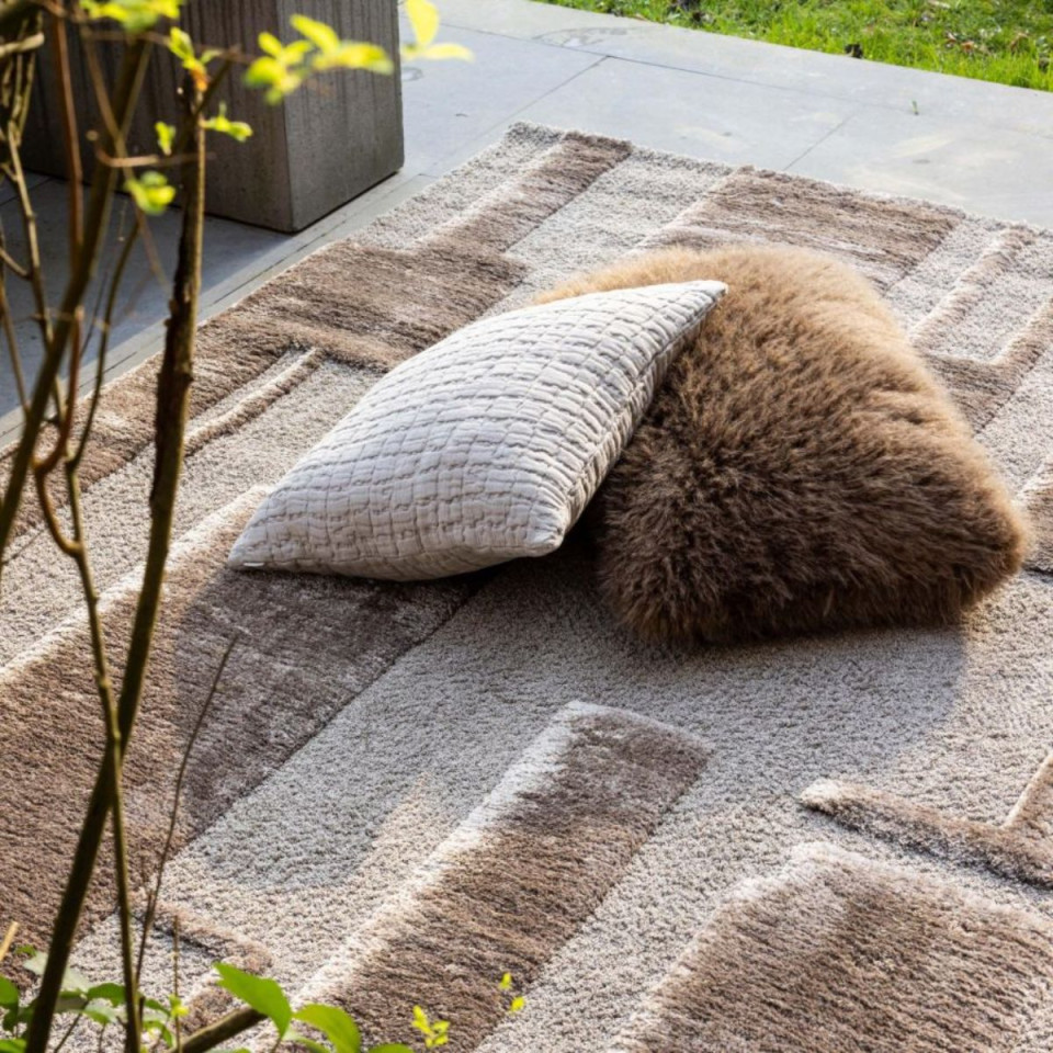 Tapis aspect laine LOUKA