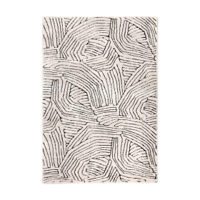 Tapis labyrinthe aspect laine PAULIN