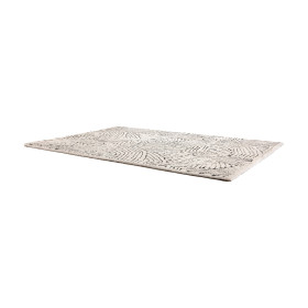 Tapis labyrinthe aspect laine PAULIN