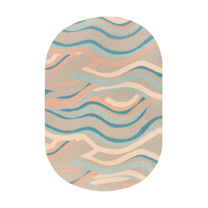 Tapis outdoor vagues Vicky - Vivaraise | Impression Lin