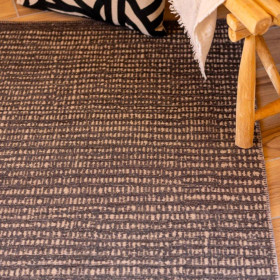 Tapis jute texturé TULLA