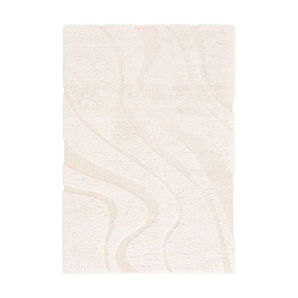 Tapis moelleux vagues Alivio