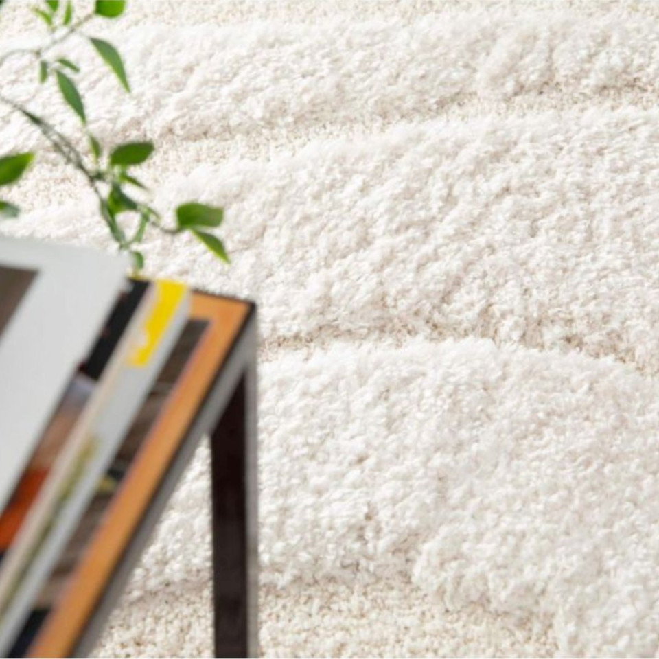 Tapis moelleux vagues ALIVIO