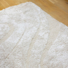 Tapis moelleux vagues ALIVIO