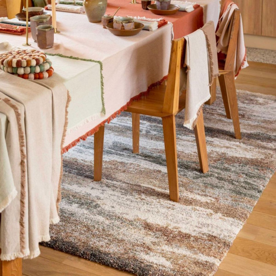 Tapis moelleux nuances NARA