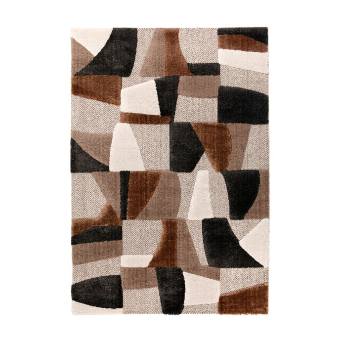 Tapis patchwork graphique Kalei