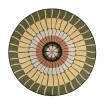 Tapis rond outdoor ZENO
