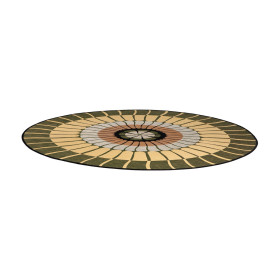 Tapis rond outdoor ZENO