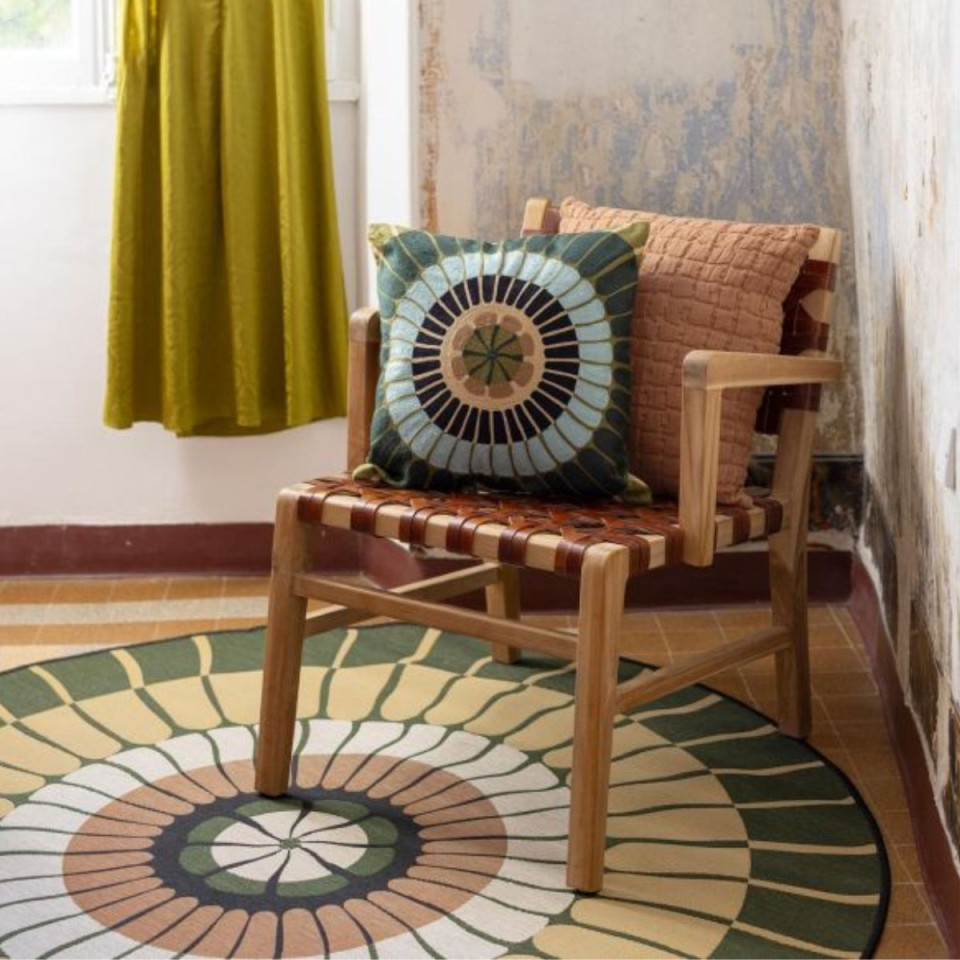 Tapis rond outdoor ZENO
