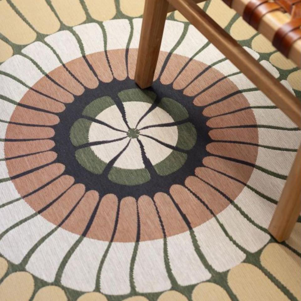 Tapis rond outdoor ZENO