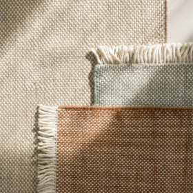 Tapis laine franges XENIA