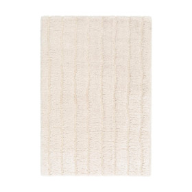 Tapis moelleux lignes relief Maël