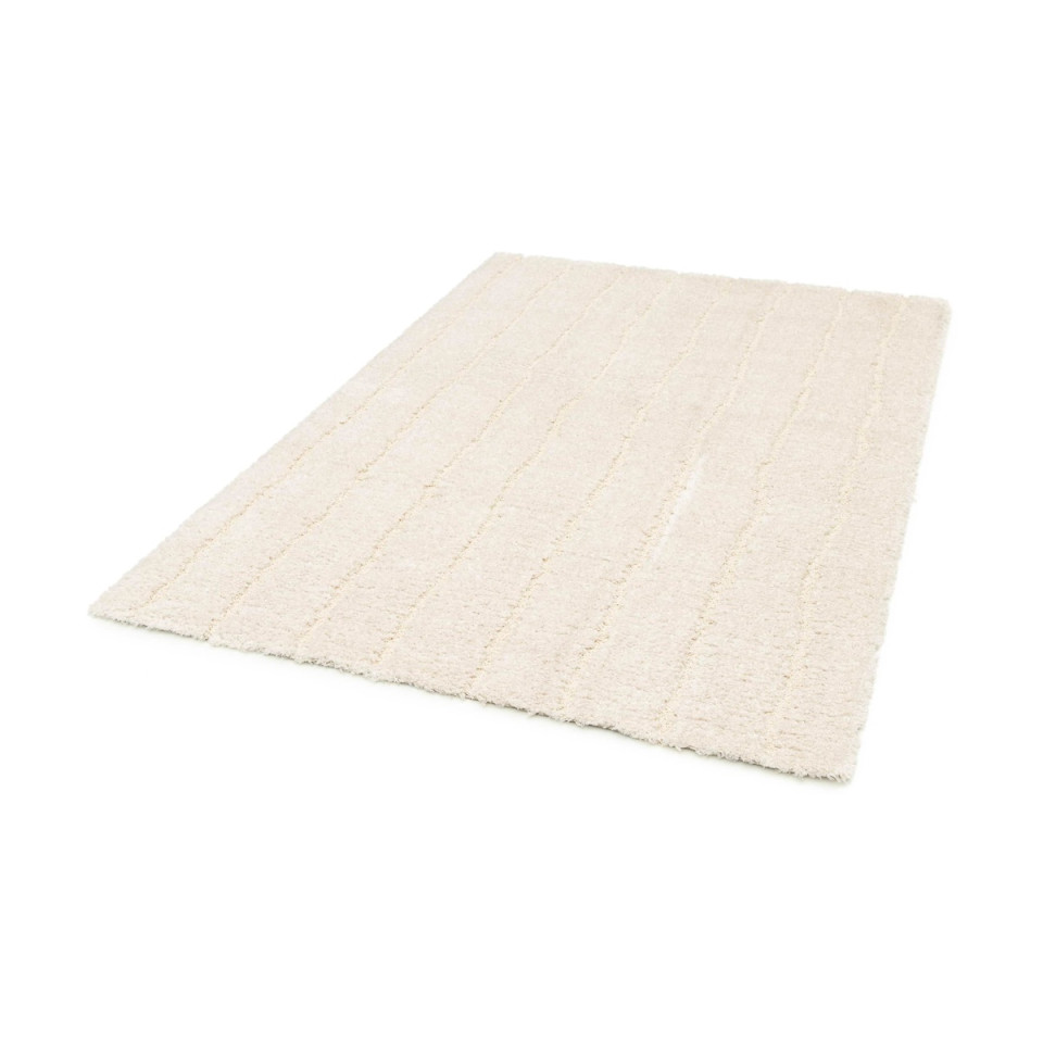 Tapis moelleux lignes MAËL