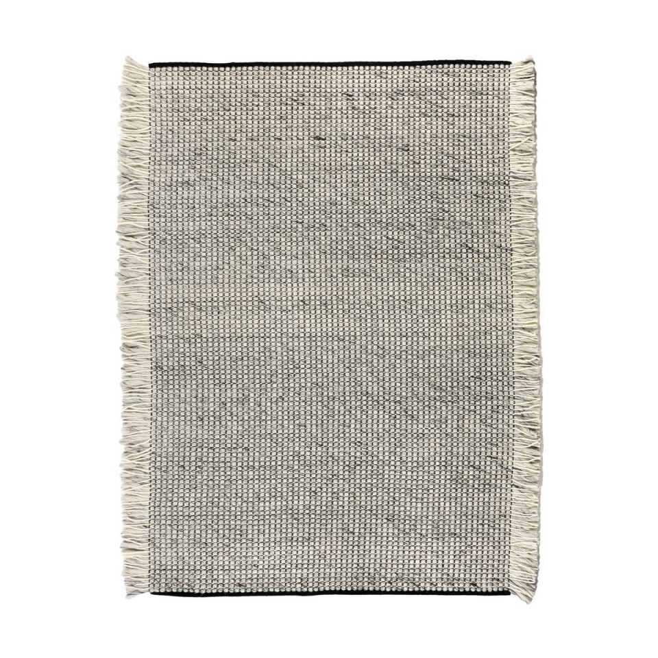 Tapis laine franges latérales Koda