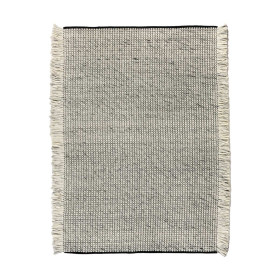 Tapis laine franges latérales Koda