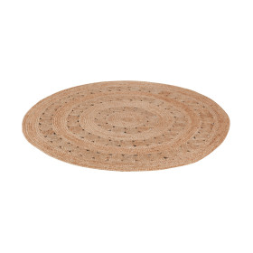 Tapis rond jute PATNA