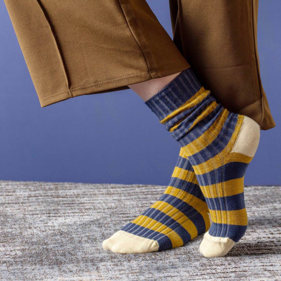 Chaussettes côtelées COLETTE