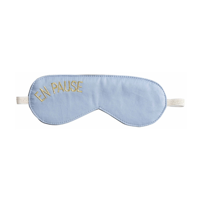 Masque de nuit coton bio En Pause