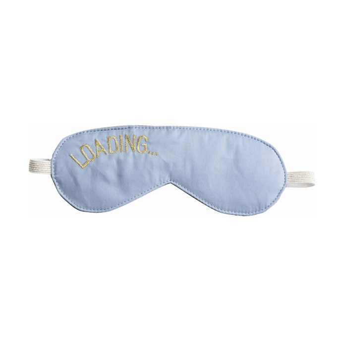 Masque de nuit Loading - La Cerise sur le Gâteau | Impression Lin