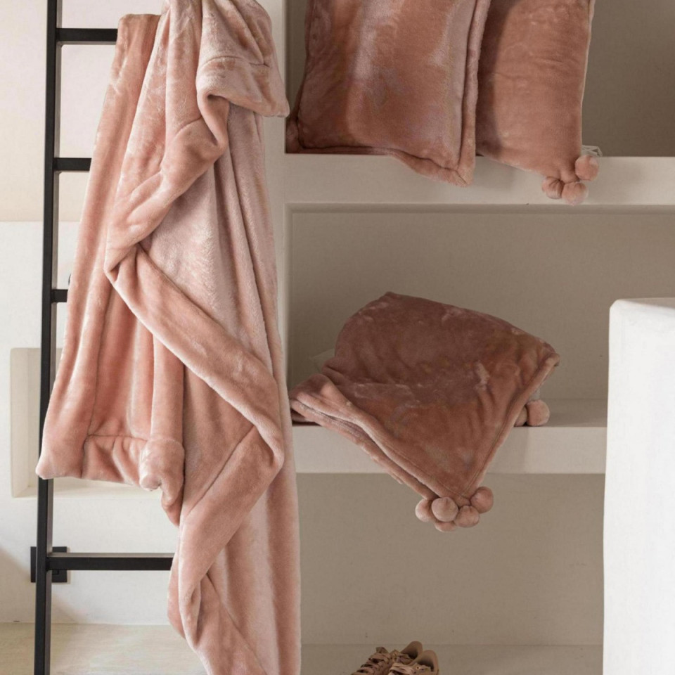 Coussin Fausse Fourrure TENDER  