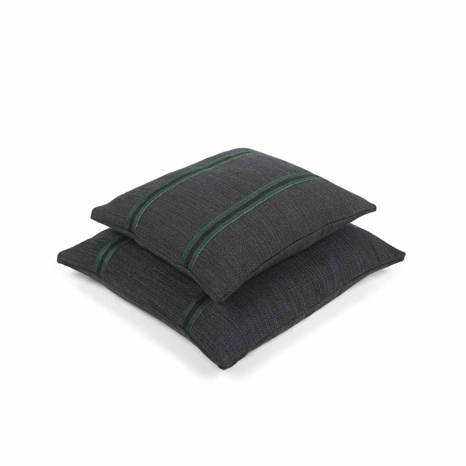 Housse de Coussin Lin et Laine Leo