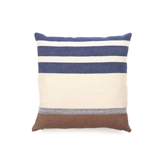 Housse de Coussin en Lin Marina Stripe