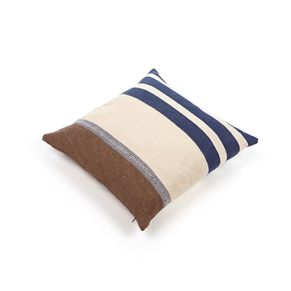 Housse de Coussin en Lin Marina Stripe