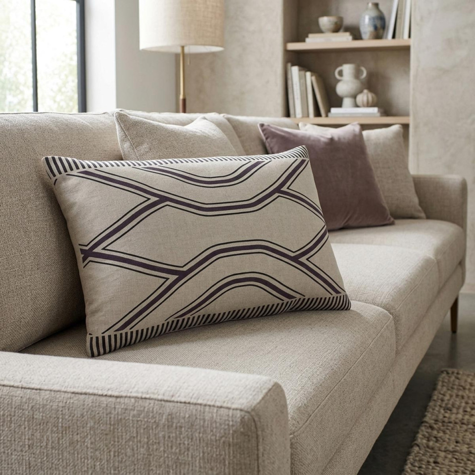 Coussin en Lin ZEFF JOHAN 