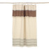 Nappe ou rideau en lin Marina Stripe à franges