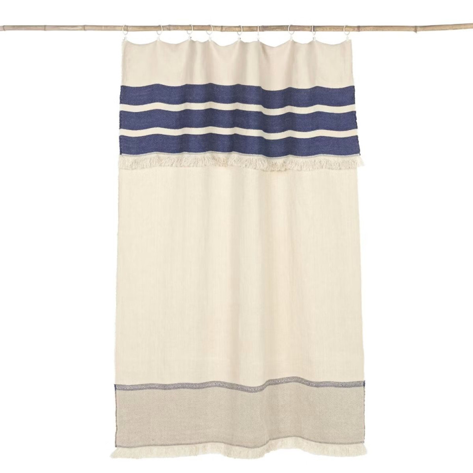 Nappe ou rideau en lin MARINA STRIPE