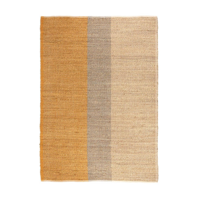Tapis Jonc de Mer et Coton KARAN - Vivaraise | Impression lin