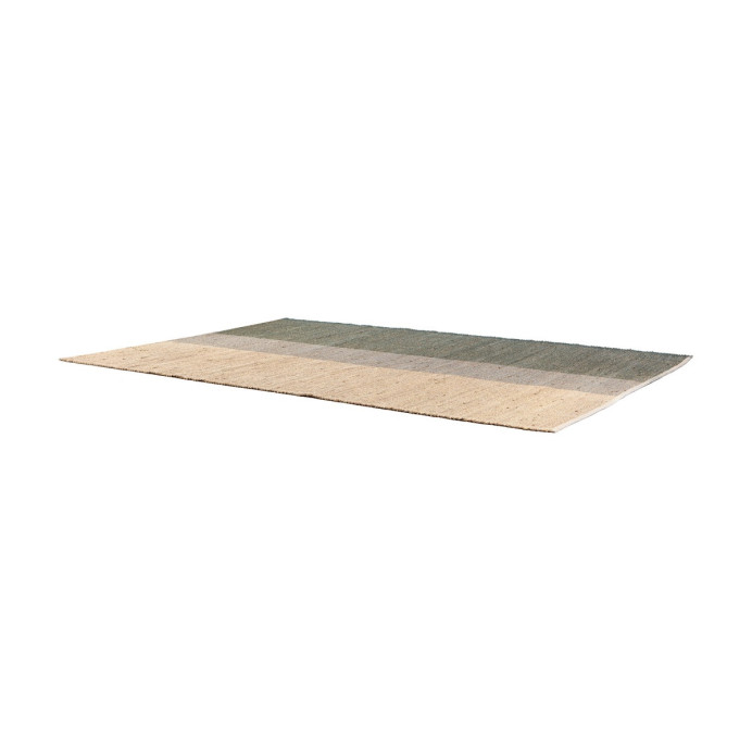Tapis Jonc de Mer et Coton KARAN - Vivaraise | Impression lin