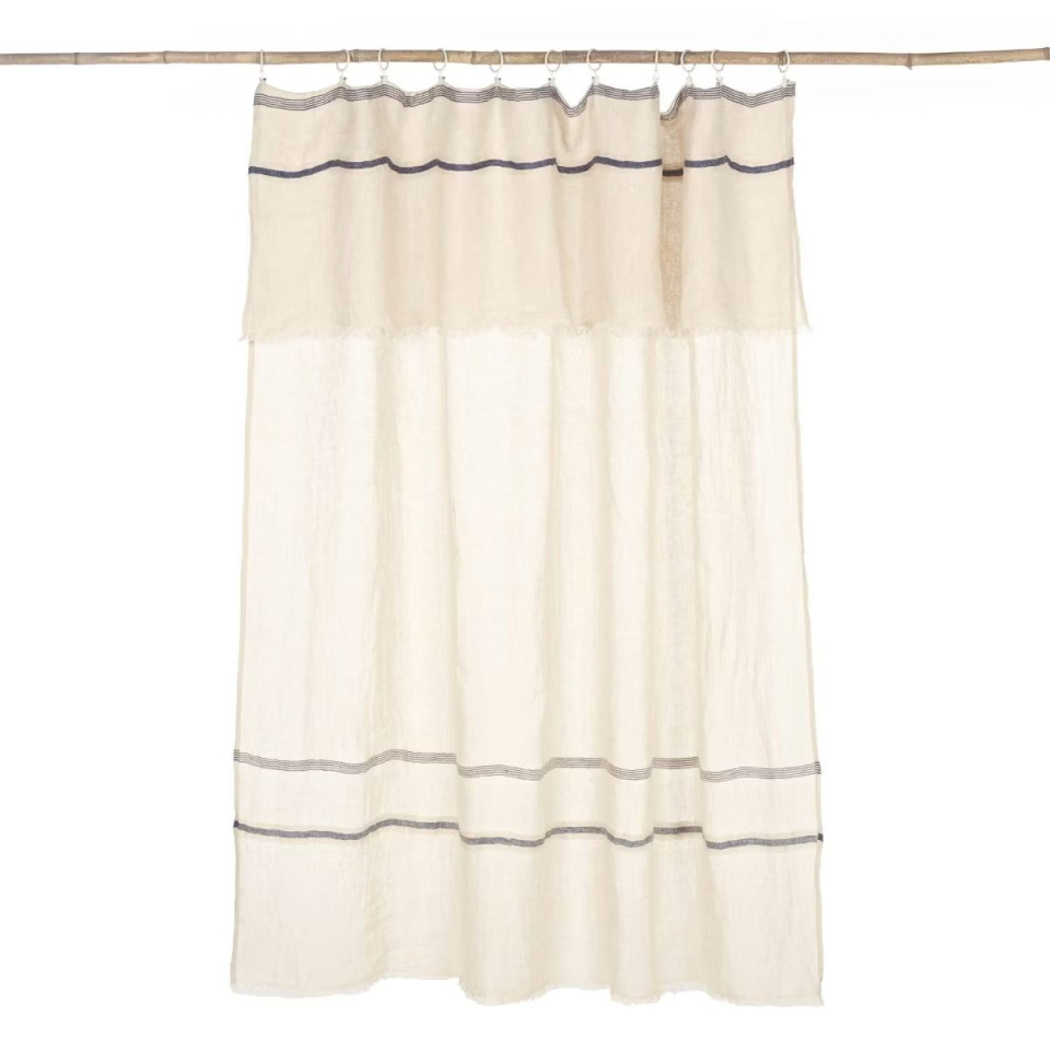 Nappe ou rideau en lin ANDROS