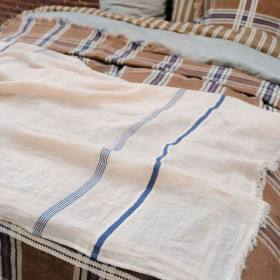 Nappe ou rideau en lin ANDROS